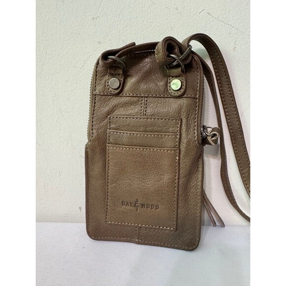DAY & MOOD GRETA PHONE CASE CROSSBODY leather taupe - Picture 2 of 3